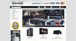 Desktop Screenshot of greattech.se